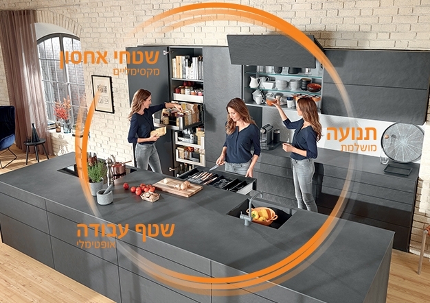 פתיחה ללא ידיות - רעיון עיצובי חדש מבית Blum - בלורן מוצרי פרזול איכותיים פתיחה ללא ידיות - רעיון עיצובי חדש מבית Blum - בלורן מוצרי פרזול איכותיים