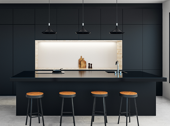 קולקציית דלתות וחזיתות אקריל GLASS EFFECT | בלורן ייבוא ושיווק פרזול