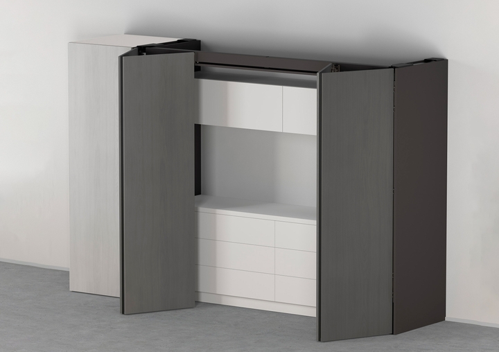 רווגו REVEGO DUO+DUO - מערכת כיס מתקדמת עם 2 דלתות לעיצוב המרחב | בלורן פרזול