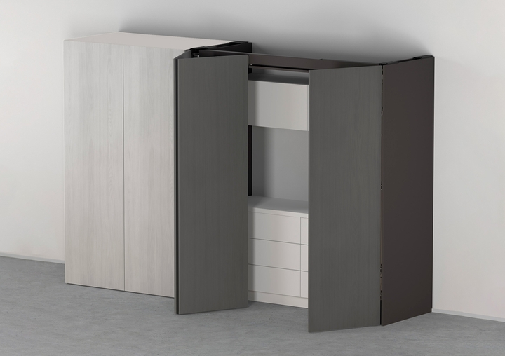 רווגו REVEGO UNO+DUO - מערכת כיס מתקדמת עם 2 דלתות לעיצוב המרחב | בלורן פרזול