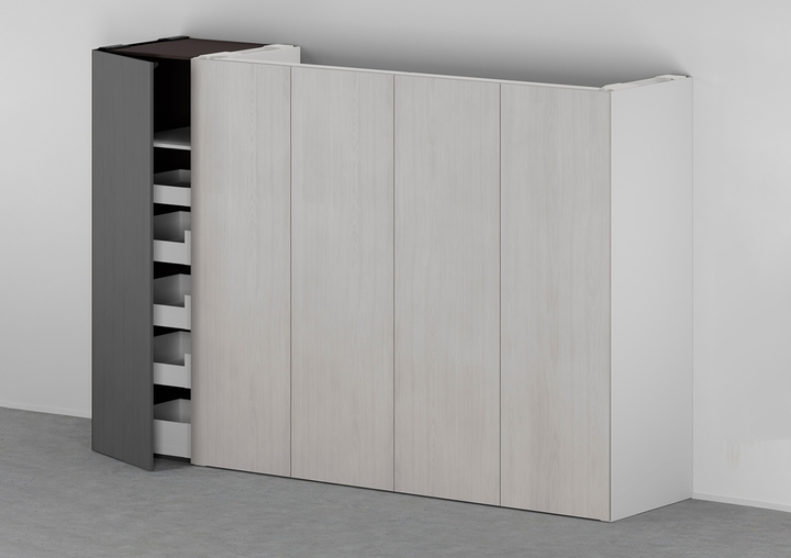 רווגו REVEGO UNO - מערכת כיס מתקדמת עם דלת אחת לעיצוב המרחב | בלורן פרזול