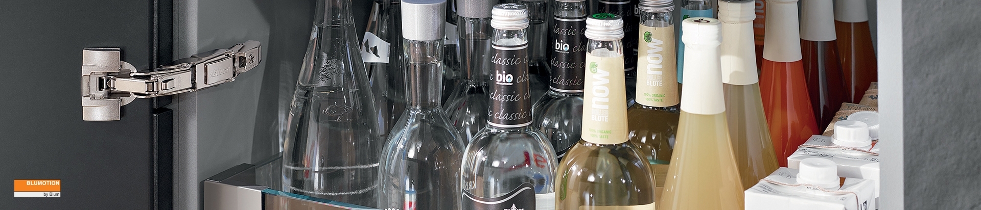 צירים לארונות מזווה - קליפ טופ בלומושן | בלורן מוצרי פרזול איכותיים