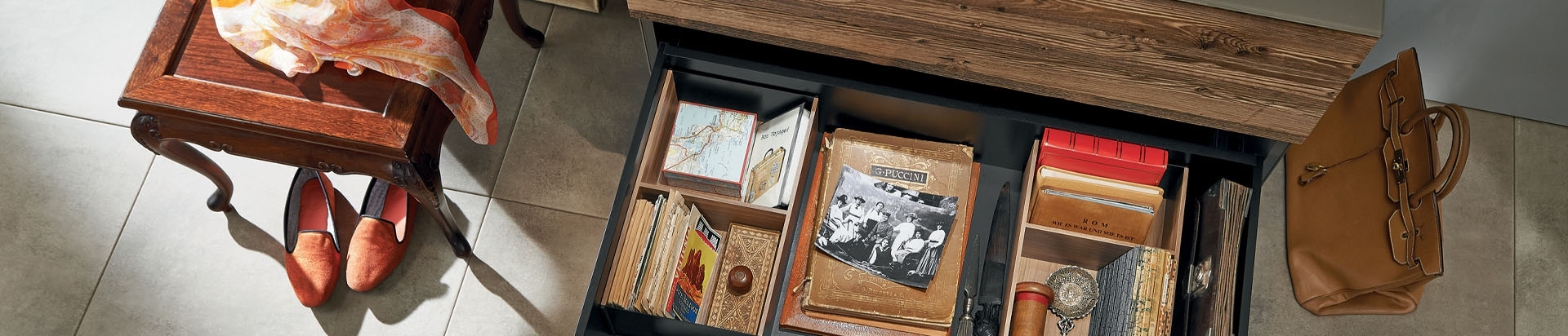 מגירות לארונות ומזנונים בסלון | בלורן ייבוא ושיווק פרזול