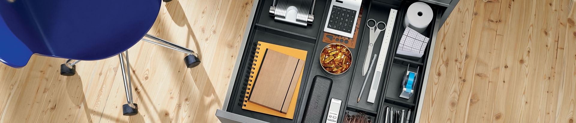 פתרונות אחסון וסדר למשרד | בלורן מוצרי פרזול איכותיים