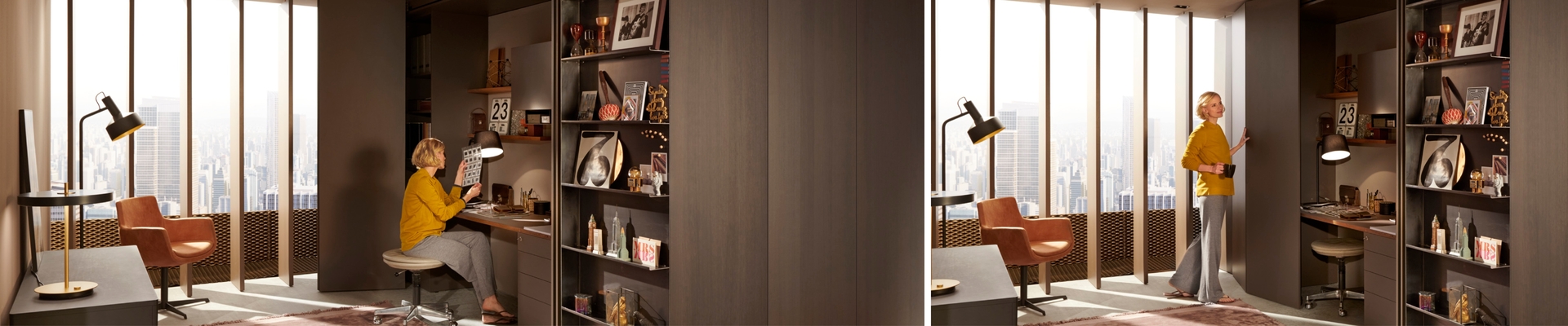 רווגו REVEGO DUO - מערכת כיס מתקדמת עם דלת אחת לעיצוב המרחב | בלורן פרזול